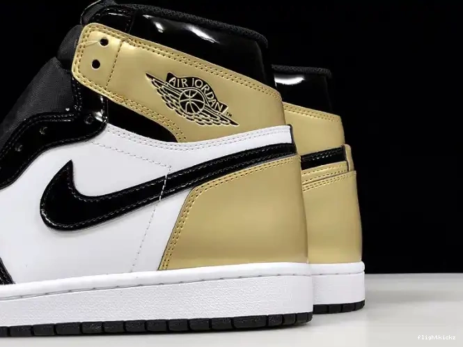 High 1 Toe Retro 861428-007 Glod Jordan Air 0514